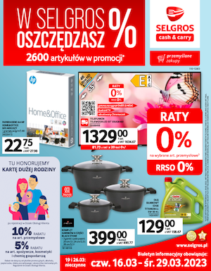 selgros ulotka